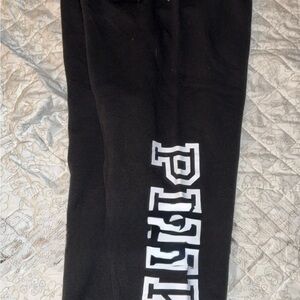 PINK Victoria's Secret Black Flare Pants